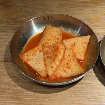 Okdongsik - Pickled radish banchan - Korean Near Me - New York, New York Okdongsik - Pickled radish banchan - Korean Near Me - New York, New York