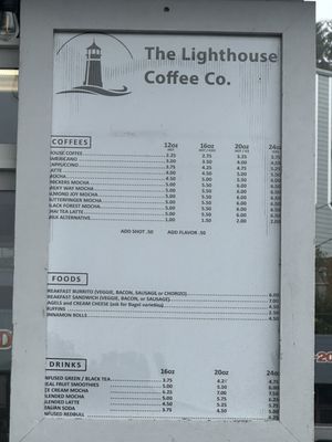 Menu photo 1 The Lighthouse Coffee Lincoln City, OR Menu photo 1 The Lighthouse Coffee Lincoln City, OR