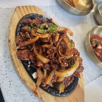 Mindeulle Korean Restaurant - Spicy pork from combo - Korean Near Me - Chino Hills, California