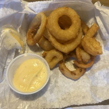 Galbi Burger Smokey Point - Onion Rings - Korean Near Me - Arlington, Washington