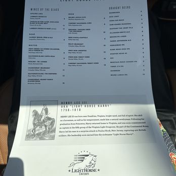 Light Horse Tavern - The wine list menu - New American Near Me - Jersey City, New Jersey Light Horse Tavern - The wine list menu - New American Near Me - Jersey City, New Jersey