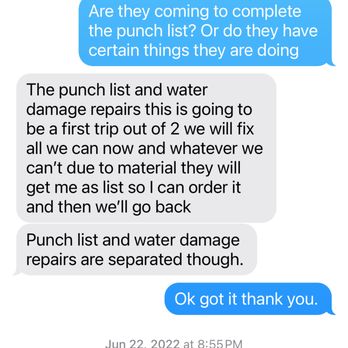 Top Notch Homes - Proof I was told these items would be fixed and still have not been dated in 2022 within my warranty - Mobile Home Dealers Near Me - Rhome, Texas Top Notch Homes - Proof I was told these items would be fixed and still have not been dated in 2022 within my warranty - Mobile Home Dealers Near Me - Rhome, Texas