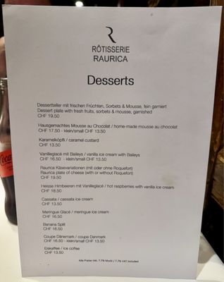 Menu photo 2 Restaurant Raurica Kaiseraugst, AG