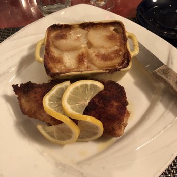 Mon Reve - Chicken cordon blue with scalloped potatoes - French Near Me - Ridgecrest, California Mon Reve - Chicken cordon blue with scalloped potatoes - French Near Me - Ridgecrest, California
