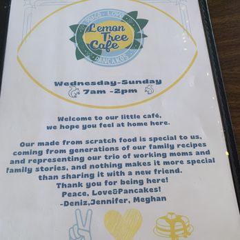 Lemon Tree Café - Menu - Cafes Near Me - Omaha, Nebraska Lemon Tree Café - Menu - Cafes Near Me - Omaha, Nebraska