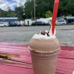 The Junction Drive-In - Chocolate milkshake