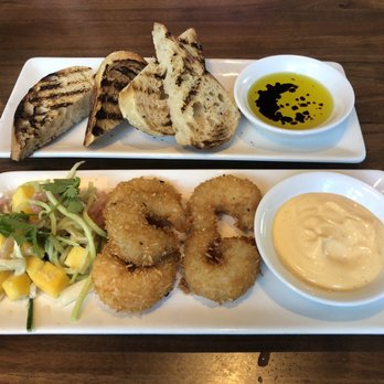 Earls Kitchen + Bar - Hawaiian Coconut Shrimp + Artisan Bread - Cocktail Bars Near Me - Plano, Texas