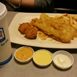 Captain D's - Fish and fries for $4.49.