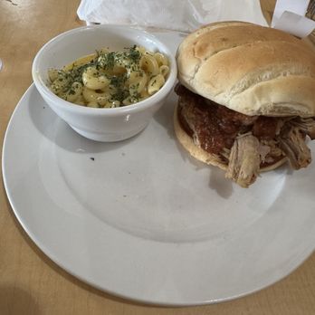 Cactus Jacks - Mac 'n Cheese Pulled Pork Sandwich - American Near Me - Rawlins, Wyoming Cactus Jacks - Mac 'n Cheese Pulled Pork Sandwich - American Near Me - Rawlins, Wyoming