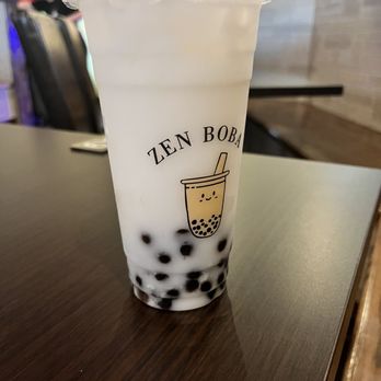 Zen Ramen & Poke - Coconut Boba Milk Tea - Poke Near Me - Pittsburgh, Pennsylvania