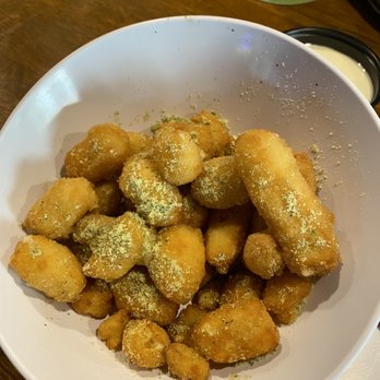 Boonie's On The Avenue - Cheese curds with the magic sprinkles. - Sports Bars Near Me - Muscatine, Iowa Boonie's On The Avenue - Cheese curds with the magic sprinkles. - Sports Bars Near Me - Muscatine, Iowa