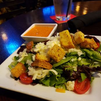 Granfalloon Restaurant & Bar - House Salad Red Pepper Dressing - Sports Bars Near Me - Kansas City, Missouri