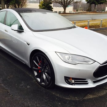 Scott Auto Body - Tesla S in the lot at Caliber. - Auto Repair Near Me - Charlotte, North Carolina Scott Auto Body - Tesla S in the lot at Caliber. - Auto Repair Near Me - Charlotte, North Carolina
