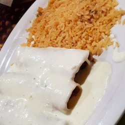 Margaritas - Sour cream chicken enchiladas