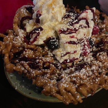 The Hive Bar & Grill - Bramble-berry Funnel Cake - American Near Me - Wildomar, California The Hive Bar & Grill - Bramble-berry Funnel Cake - American Near Me - Wildomar, California
