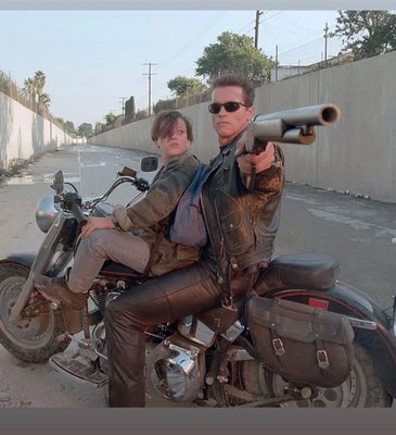 Roc on Harley-Davidson