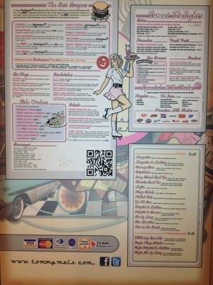 Menu photo 3 Tommy Mel's Barcelona, B Menu photo 3 Tommy Mel's Barcelona, B
