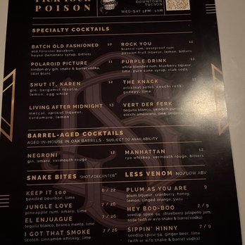 Snake & Barrel - Batch - Cocktail Bars Near Me - Tucson, Arizona
