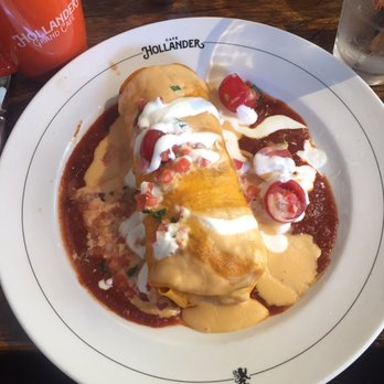 Café Hollander Hilldale - Chorizo Burrito - American Near Me - Madison, Wisconsin