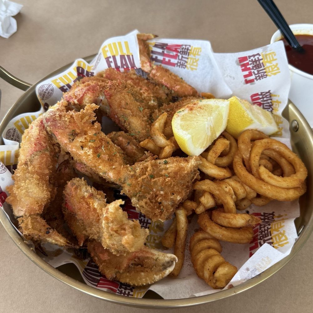 Fried crab