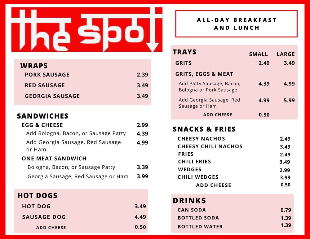 THE SPOT Updated August 2024 42213 Hard Scrabble Rd, Columbia