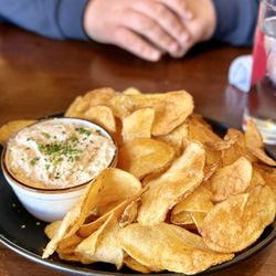 Fork - House Chips and onion dip