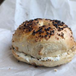Barton's Bagels - Garlic Bagel + Garlic Chive Cream Cheese