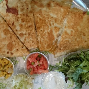 Bubbakoo's Burritos - Quesadilla! Be warned however that it WILL increase your blood pressure level a few notch. - Tex-Mex Near Me - New Brunswick, New Jersey Bubbakoo's Burritos - Quesadilla! Be warned however that it WILL increase your blood pressure level a few notch. - Tex-Mex Near Me - New Brunswick, New Jersey