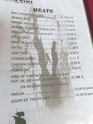 Menu photo 2 Kon Tiki Bermejo, MA