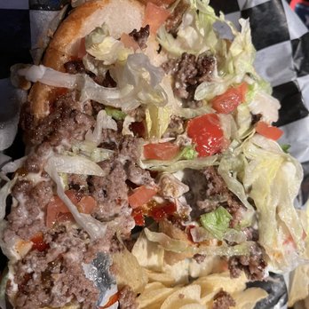 P.J. Whelihan's Pub + Restaurant - Malvern - Supposed to be the cheeseburger Hoagie. - Sports Bars Near Me - Malvern, Pennsylvania P.J. Whelihan's Pub + Restaurant - Malvern - Supposed to be the cheeseburger Hoagie. - Sports Bars Near Me - Malvern, Pennsylvania