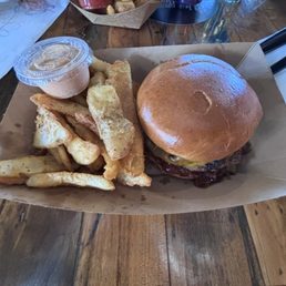 Whiskey Bacon Smashburger