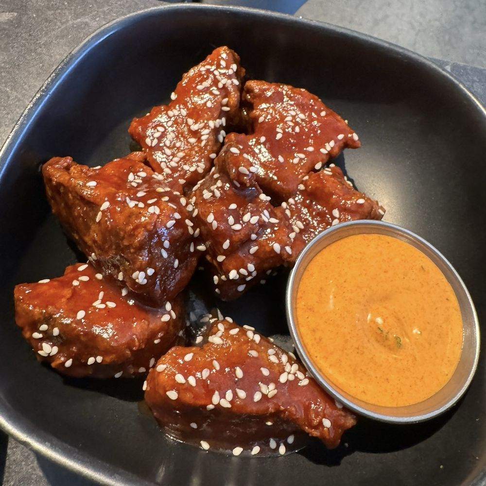 Urban Vegan Roots - Korean BBQ Wings - Vegan Near Me - Astoria, New York Urban Vegan Roots - Korean BBQ Wings - Vegan Near Me - Astoria, New York