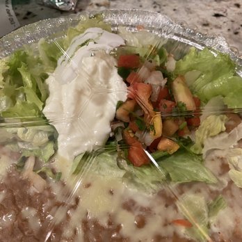 Los Bravos - Tons of sour cream that I requested to be left off (twice in my online order), because it grosses me out. - Mexican Near Me - Decatur, Georgia Los Bravos - Tons of sour cream that I requested to be left off (twice in my online order), because it grosses me out. - Mexican Near Me - Decatur, Georgia