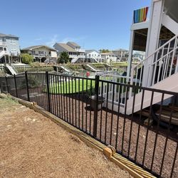 Stability Fence - 2 Rail Aluminum Fence