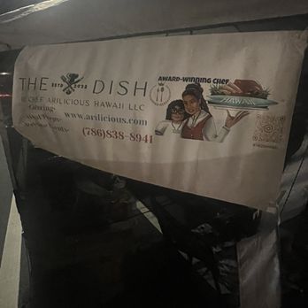 Artistry Honolulu - a sign for the dish - Venues & Event Spaces Near Me - Honolulu, Hawaii