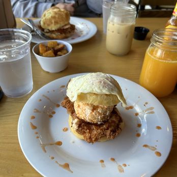 Vicious Biscuit - The fat boy! added an over medium egg - Breakfast & Brunch Near Me - Boone, North Carolina Vicious Biscuit - The fat boy! added an over medium egg - Breakfast & Brunch Near Me - Boone, North Carolina