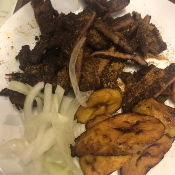 Southern Suya - Beef Suya with Plantain - African Near Me - Atlanta, Georgia