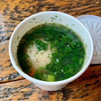 The Heron - Matzoh ball soup - New American Near Me - Narrowsburg, New York