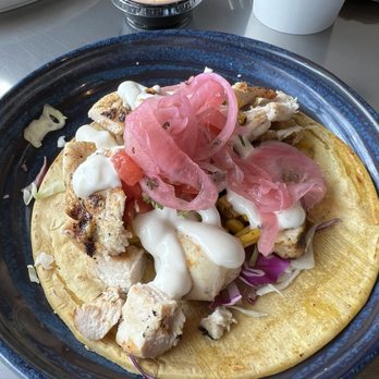 California Fish Grill - GRILLED CHICKEN TACO - Seafood Near Me - Costa Mesa, California