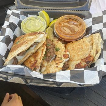 The Birria Queen - BEEF QUESADILLA - Food Trucks Near Me - Houston, Texas The Birria Queen - BEEF QUESADILLA - Food Trucks Near Me - Houston, Texas
