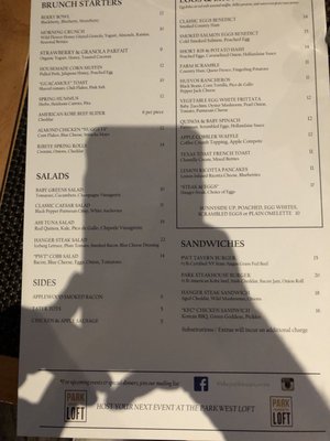 Menu photo 8 Park West Tavern Ridgewood, NJ Menu photo 8 Park West Tavern Ridgewood, NJ