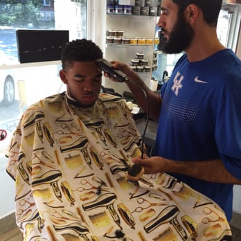 Cuts On Lime - Cutting the man him self NBA 2015 #1 draft pick KARL TOWNS - Barbers Near Me - Lexington, Kentucky