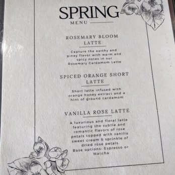 Ape Coffee - Spring Menu - Coffee & Tea Near Me - Orange, California