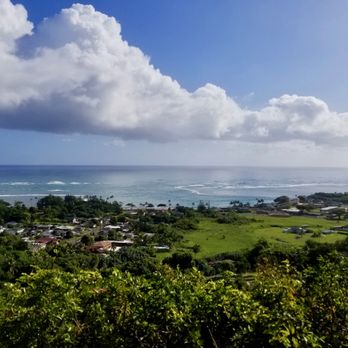 Ma'akua Ridge Trail - View from about half way up - Hiking Near Me - Hauula, Hawaii Ma'akua Ridge Trail - View from about half way up - Hiking Near Me - Hauula, Hawaii