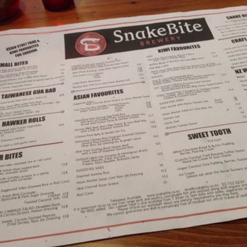 Snakebite - Menu - Thai Near Me - Franz Josef Glacier, WTC Snakebite - Menu - Thai Near Me - Franz Josef Glacier, WTC