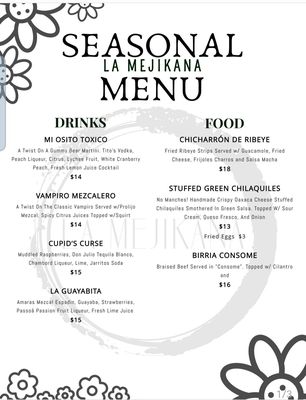 Menu photo 4 La Mejikana Chicago, IL Menu photo 4 La Mejikana Chicago, IL