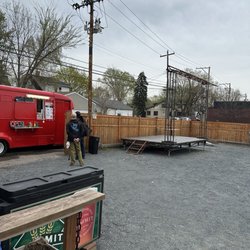 Black Hart of Saint Paul - Out door patio and food truck