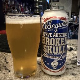 Broke Skull American Lager by Steve Austin Broke Skull American Lager by Steve Austin
