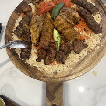 Kabul Kabob - Platter - Mediterranean Near Me - Roswell, Georgia