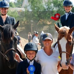 Heather Jones Training Stables - blue ribbon show